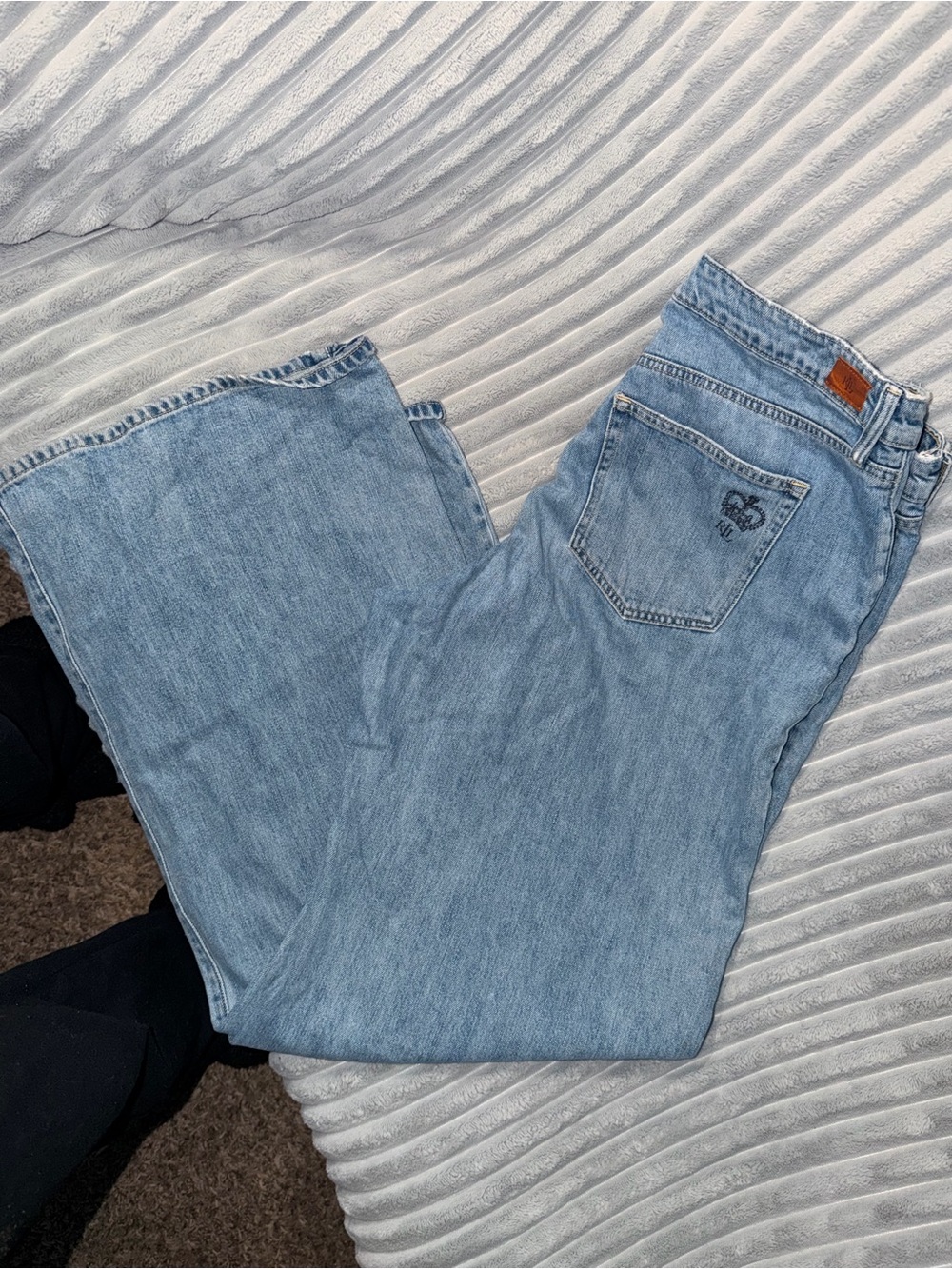 Ralph Lauren Light Blue Denim Jeans with Green Label